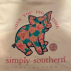 Simply Southern Love You Pig Time Shirt